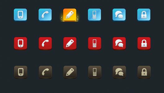 app开发中的图标制作设计要领不同忽视