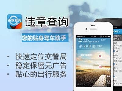 违章查询软件开发